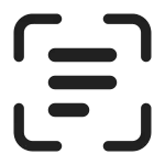 Convert To Text SVG Icon